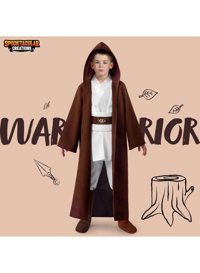 Spooktacular Creations Spooktacular Creations Halloween Costume for Boys, Kids Knight Costume with Rope, Tunic, Belt, Pants, Shoe Covers for Boys Halloween Party Role Play(Large(10-12 yrs))  - Image 2