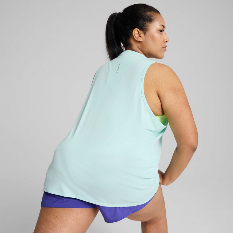 PUMA RUN FAVOURITE Womens Blue Running Tank Top - Image 4