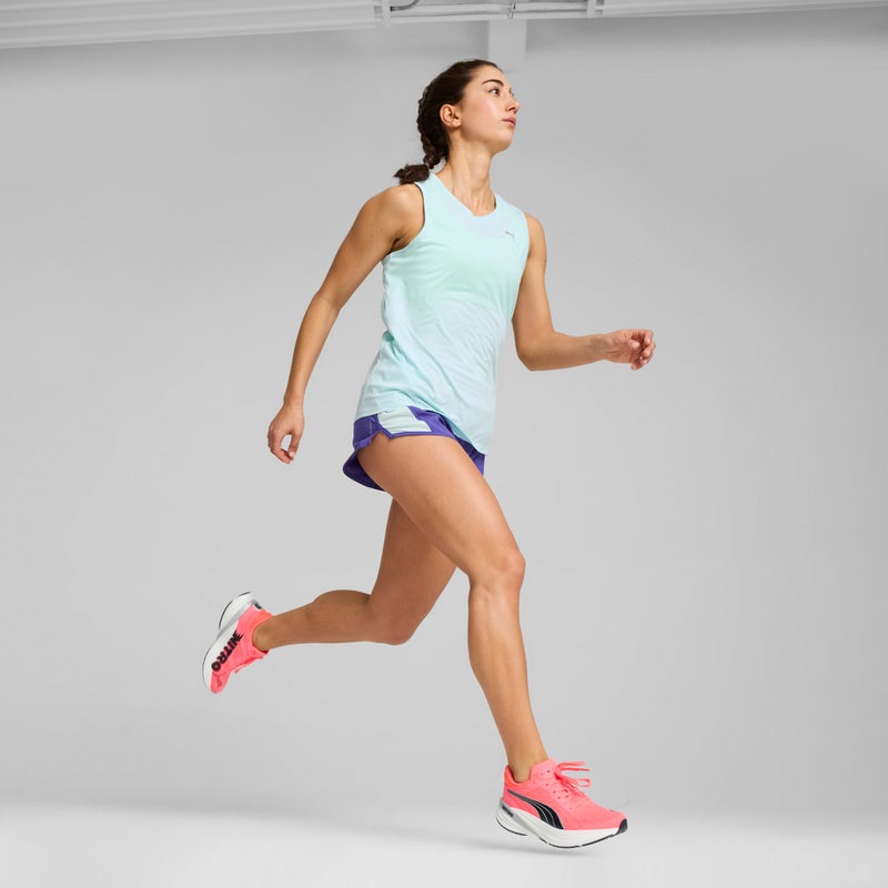 PUMA RUN FAVOURITE Womens Blue Running Tank Top - Image 3
