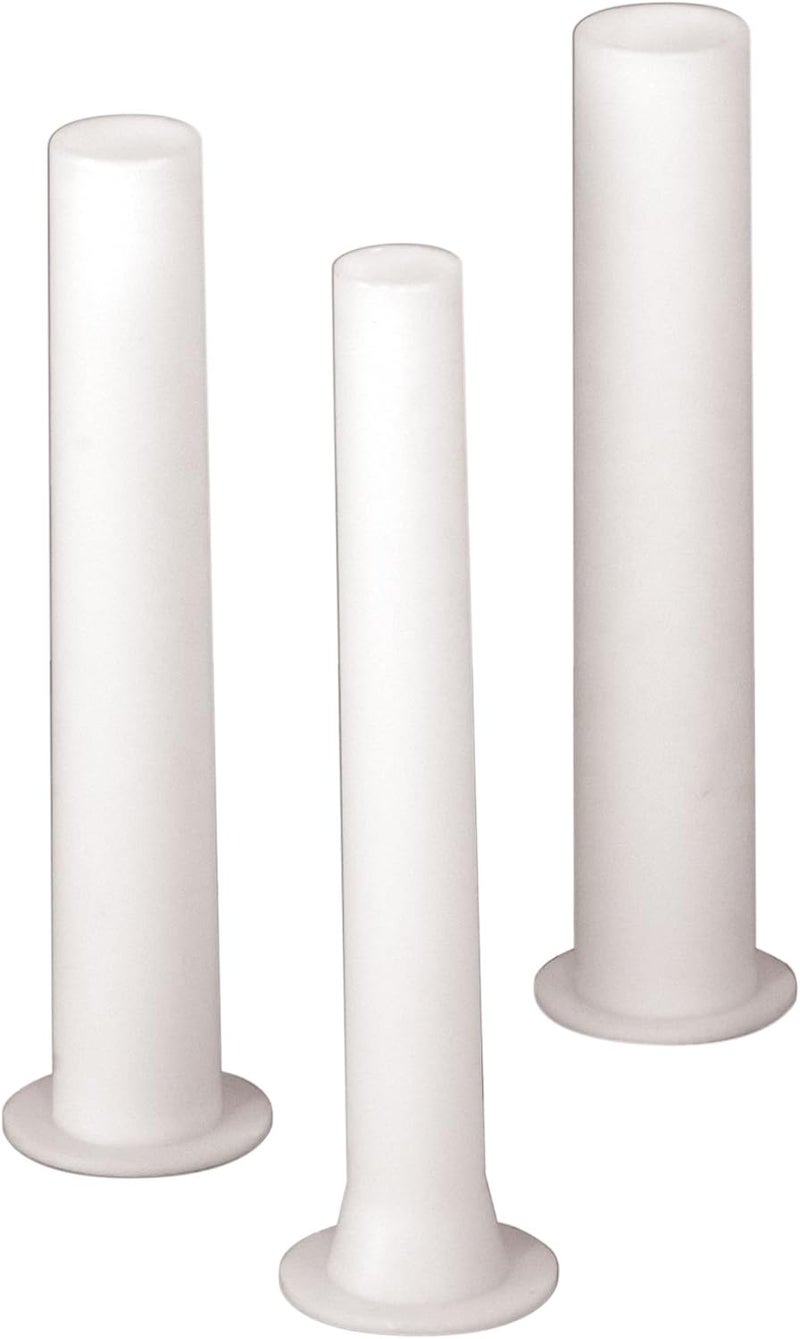 LEM Products Mighty Bite Vertical Stainless Steel 5 Pound Capacity Sausage Stuffer with Plastic Stuffing TubesSilver Stainless Steel Meat Mixer 20lb Capacity Mixer wPlastic Cover - Image 4