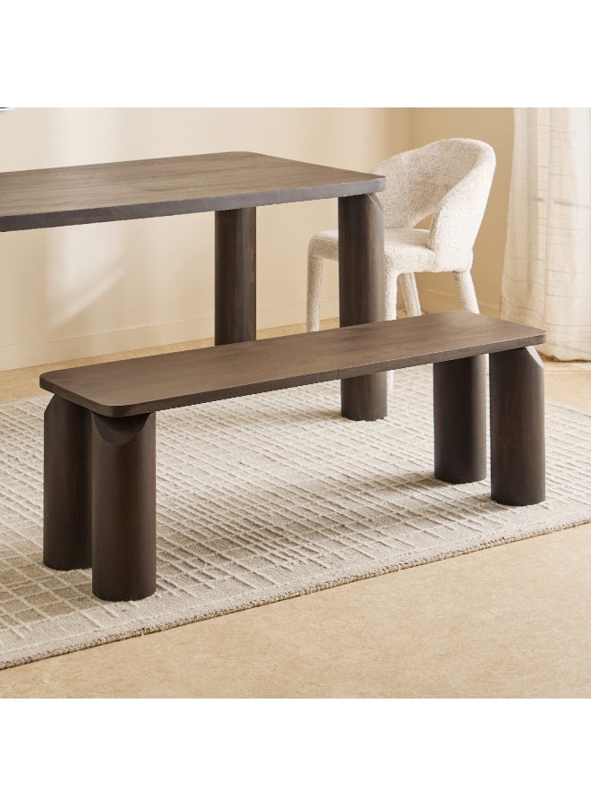 Home Box Pillar Solid Wood Bench - Image 1