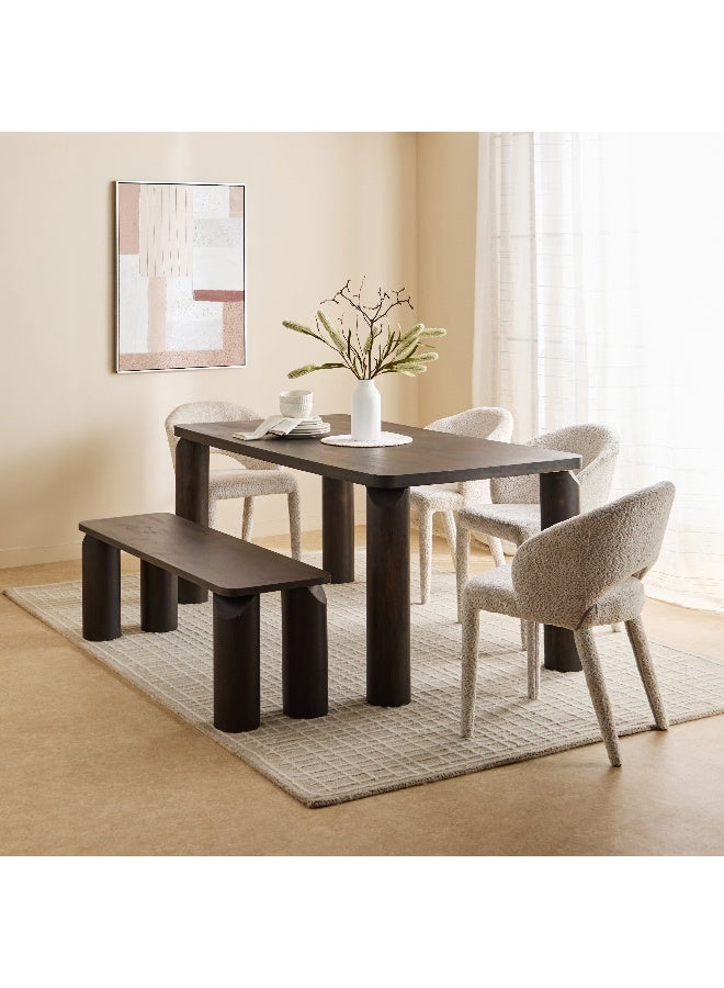 Home Box Pillar Solid Wood Bench - Image 5