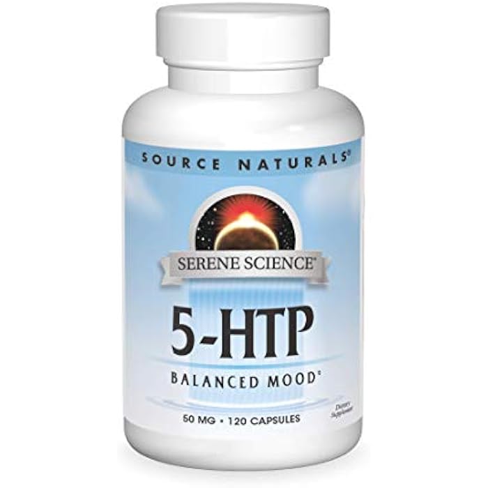 Source Naturals Serene Science 5-HTP - Balanced Mood* - 50 mg - 120 Capsules - Image 1