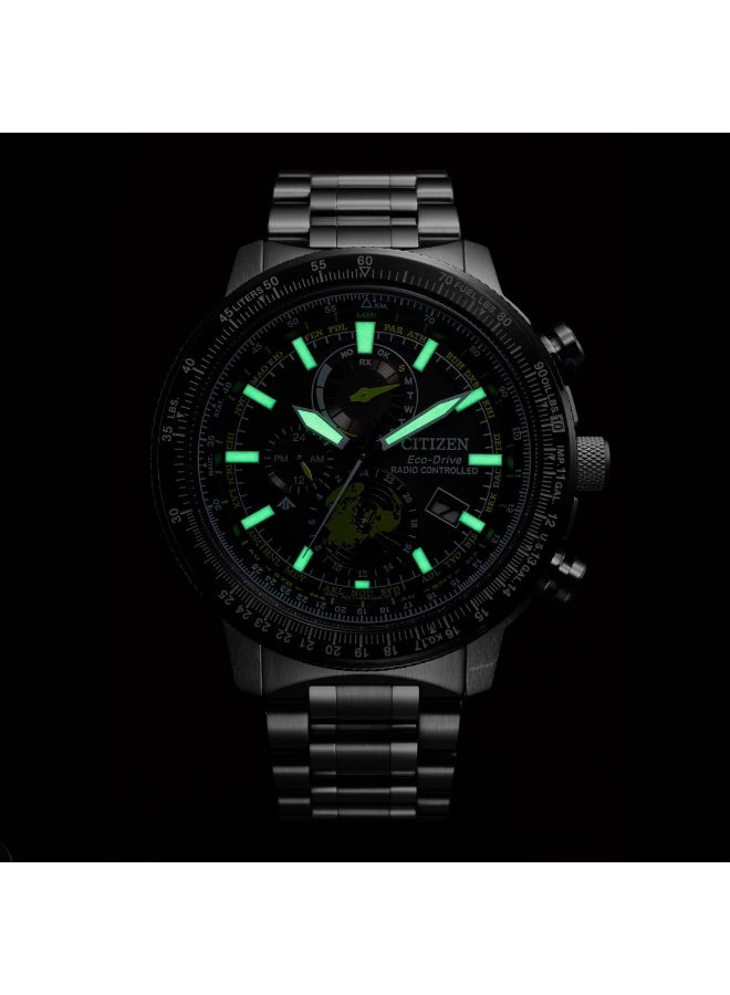 CITIZEN Citizen Promaster BY3006-53E Men’s Watch, Satellite Wave GPS Black Dial 46mm 200M WR Eco-Drive - Image 3