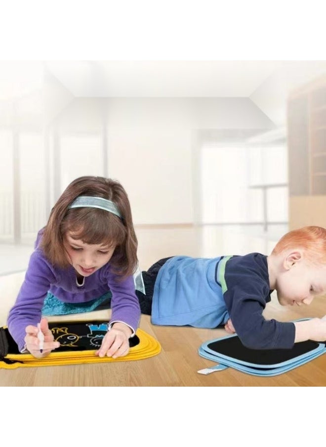 null - 6 Pages Portable Erasable Drawing Pad Reusable Sketchpad Painting Book with 3 Colored Erasable Pens for Kids Toddlers - Image 1