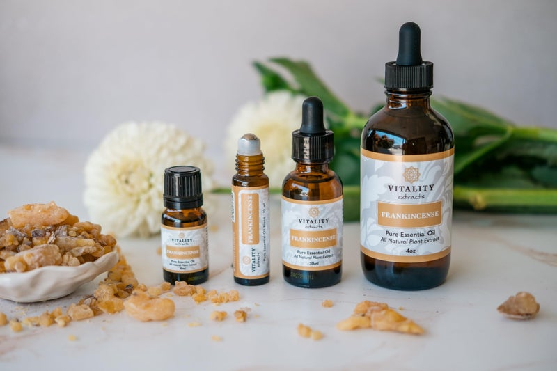 Vitality Extracts Frankincense Essential Oil - 10ml, Boswellia Serrata, Aromatherapy, Skin Care, Natural Calm, Rest & Relaxation, Yoga, Comfort - Image 5