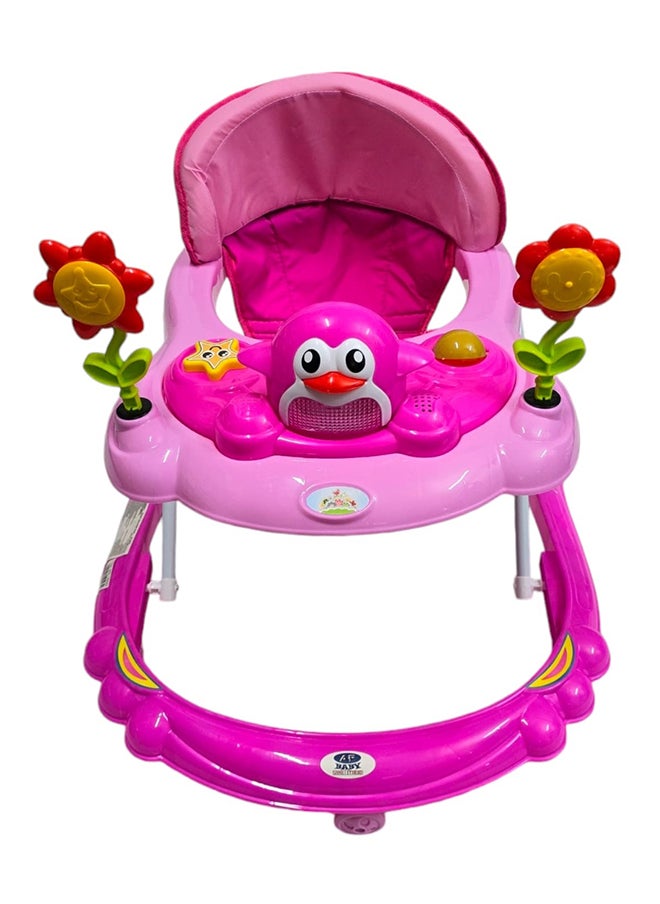 BABYCARA - Baby Push Walker With 3 Height Adjustable Parental Handle, Light And Musical Toy Rattles For Babies 6-24 Months - Image 1