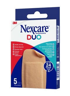 Nexcare 3M Plaster Duo، حتى 24 عقدة - 5 قطع  - Image 2