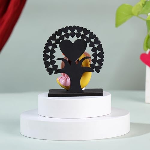 Floweraura Love Forever Decorative Heartly Romantic Mini Couple Miniatures Showpiece for Home Decor & Office Decor and Gift for Birthday, Anniversaries, Weddings, Valentine's Day & Special Occasions - Image 4