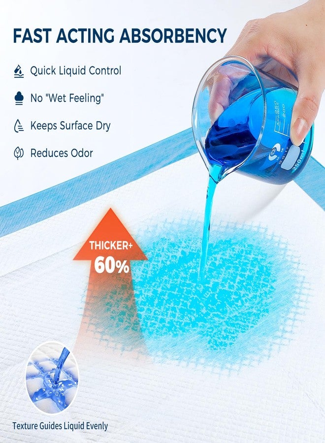 Snuvid 50 Pack Super Absorbent Disposable Bed Pads for Adult (30" x 36") - Ultra Thick Leakproof Chucks Underpads for Incontinence Adults, Seniors & Pets - Image 2