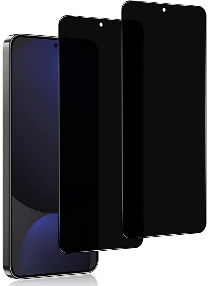 Privacy Screen Protector Compatible with Samsung Galaxy A57 5G, [2 Pieces] [Hardness] [Anti-Scratch] [Bubble Free] Anti-Spy Tempered Glass, Privacy Film For Samsung Galaxy A57