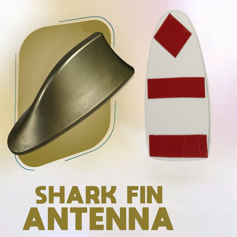 Universal Shark Fin Car Antenna – Roof Mount Radio Signal Booster, FM/AM Aerial Replacement, Aerodynamic Streamline Design, High Conductivity Copper Core, Self-Adhesive Installation – - Image 5
