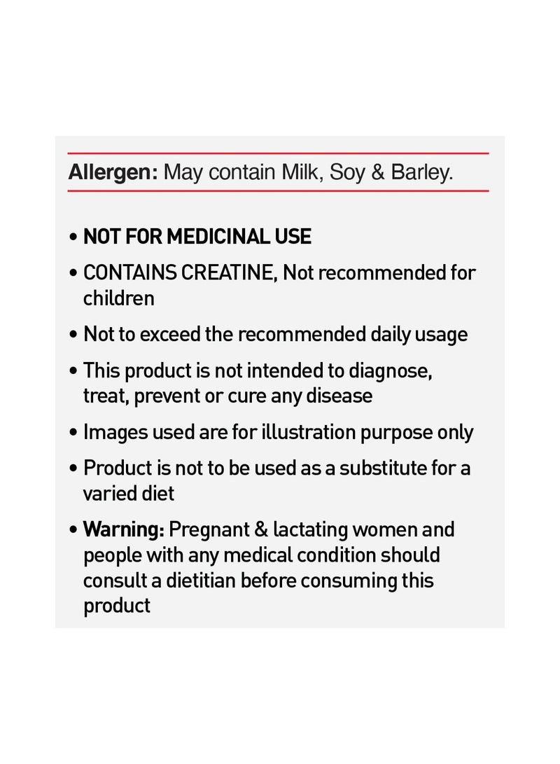 مسل بلايز كريم كرياتين أحادي الهيدرات من MuscleBlaze Micronised (بنكهة البطيخ، 0.826 رطل / 375 جرام) - Image 3