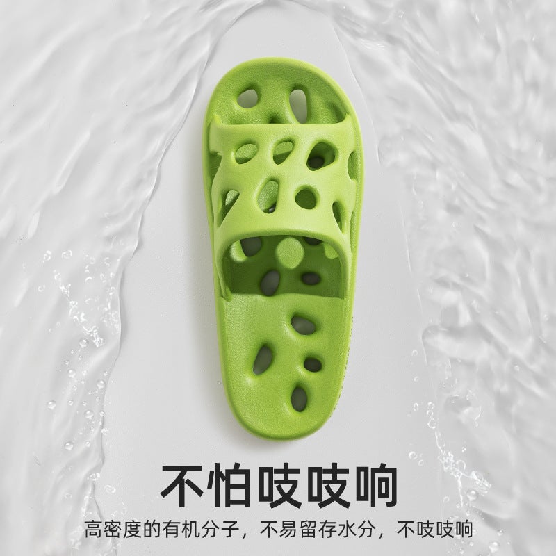 Anti-Slip EVA Bathroom Slippers for Women and Men - Quiet, Leak-Proof, Wear-Resistant Indoor House Slippers - 2026 New Style - Image 2