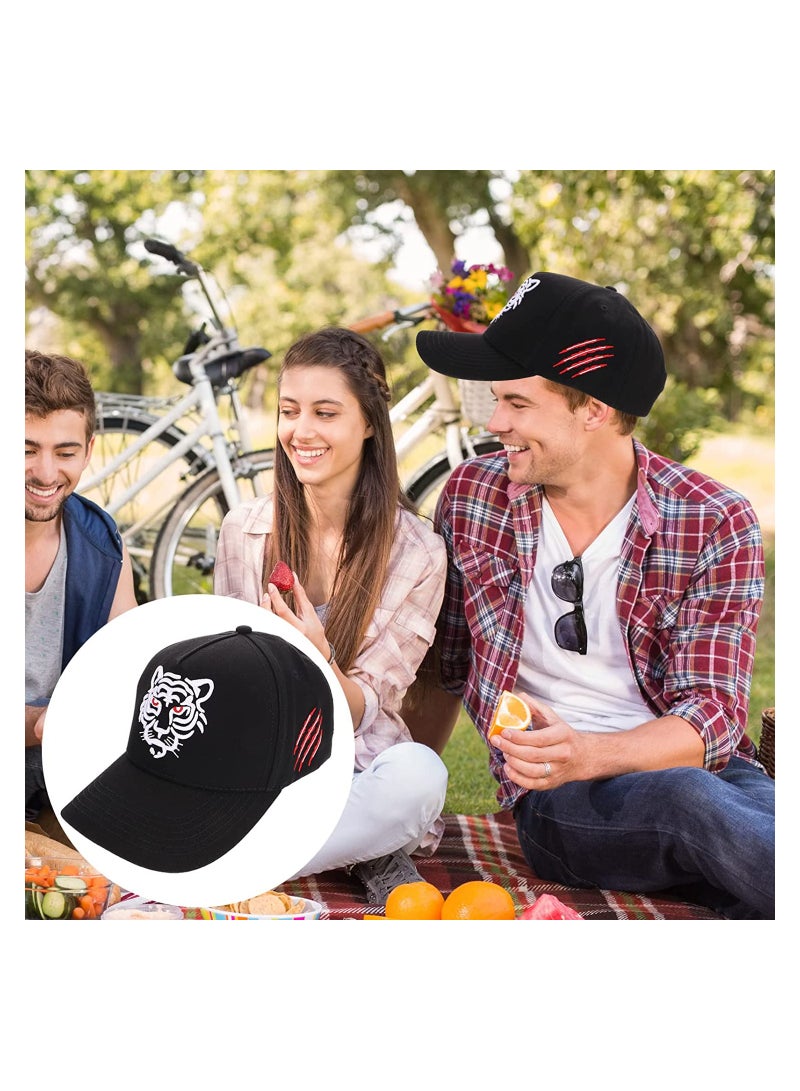 Luckam Tiger Baseball Hat Trucker Snapback Cap Embroidery Animal Dad Hats Hip Hop Sports Hat Peaked Caps Tennis Caps - Image 3