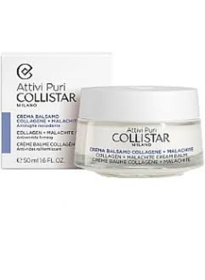 Collistar Pure Actives Collagen + Malachite Cream Balm 50ml - Image 3