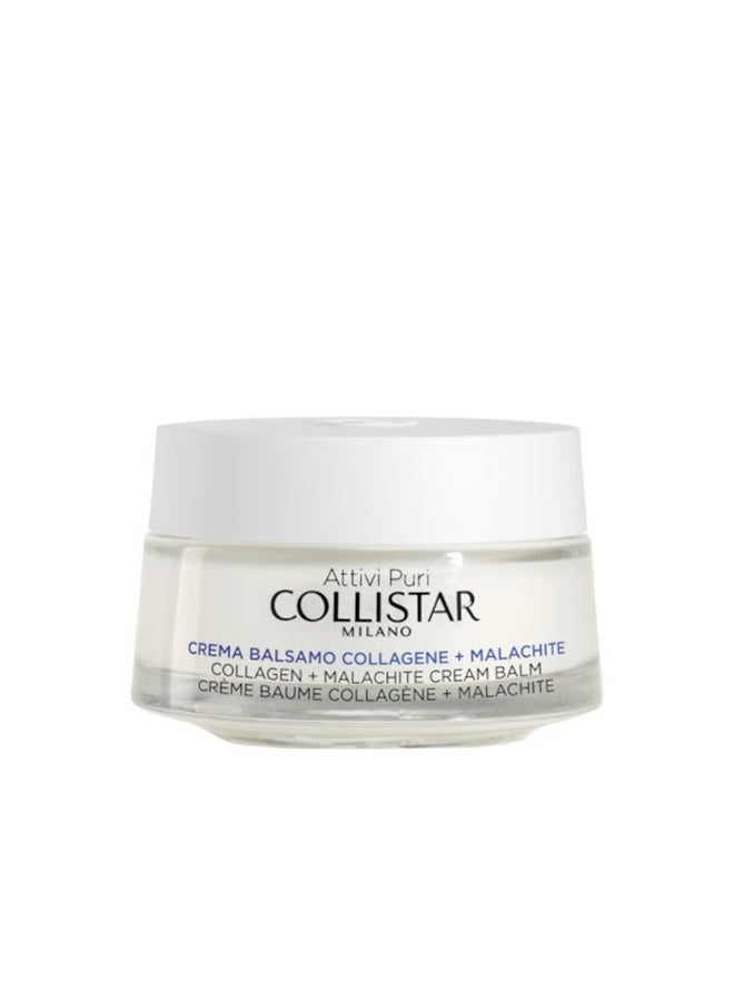 Collistar Pure Actives Collagen + Malachite Cream Balm 50ml - Image 1