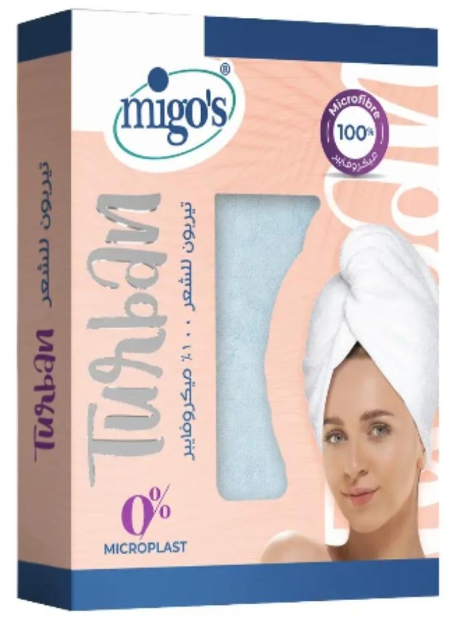 Migos Microfiber hair towel in assorted colors. - Image 1