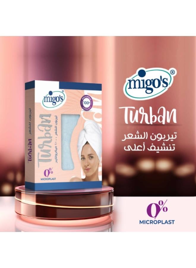 Migos Microfiber hair towel in assorted colors. - Image 4