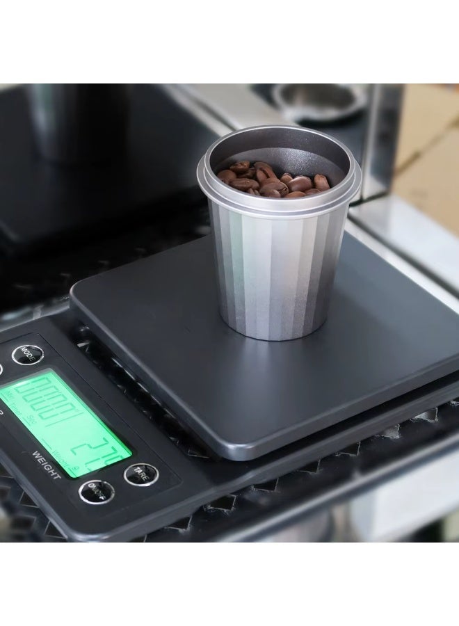 Digital coffee scale with timer and 0.1g accuracy – load capacity up to 5kg - Image 1