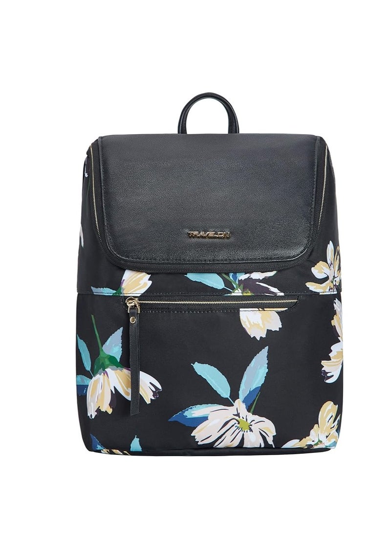 ترافيلون شنطة ظهر اساسية للجنسين من ترافلون بطبعة ورود ميدنايت مقاس واحد فلورال One Size - Image 1