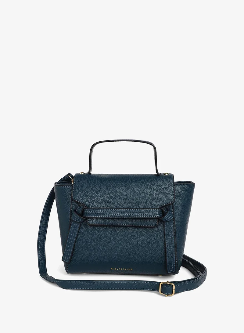 Haute Sauce Navy Blue The Cruise Hand Bag - Navy Blue for Women | Best Price UAE