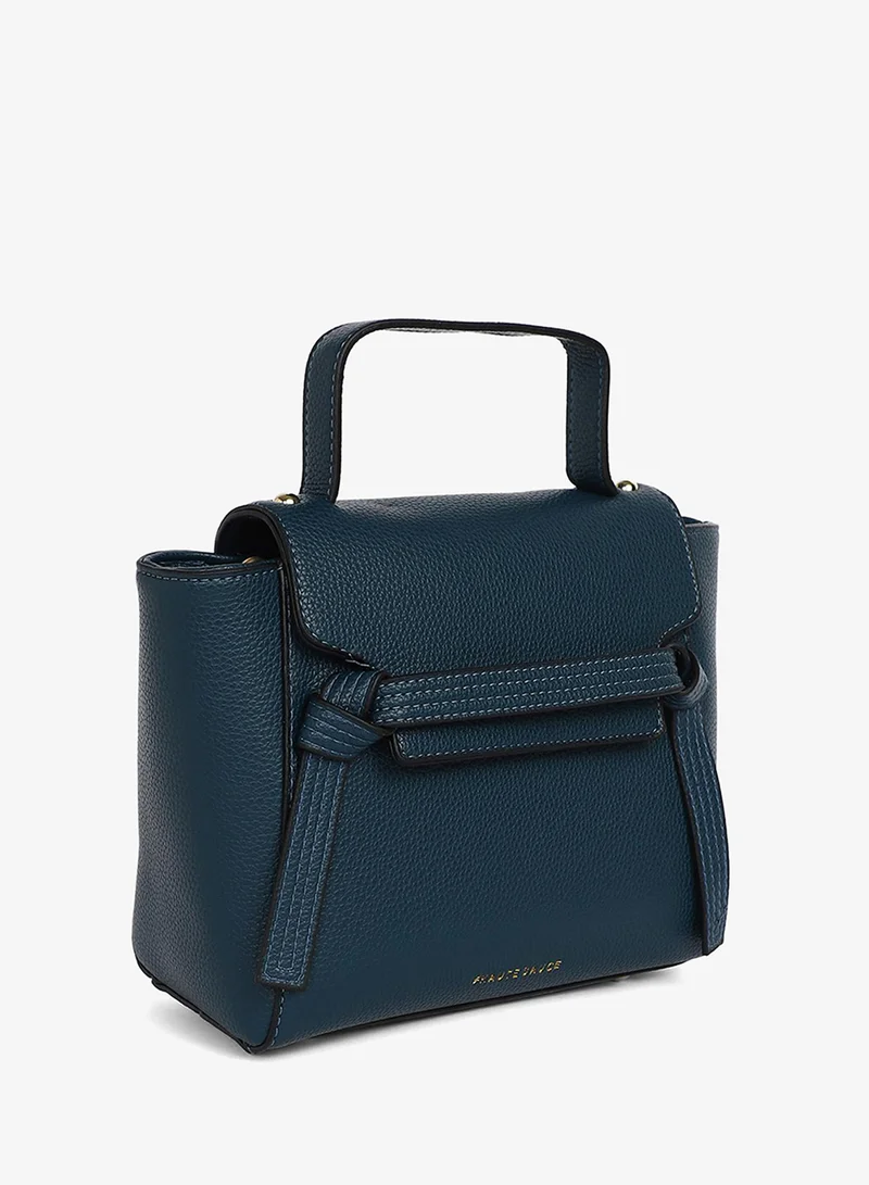 Haute Sauce Navy Blue The Cruise Hand Bag - Navy Blue for Women | Best Price UAE