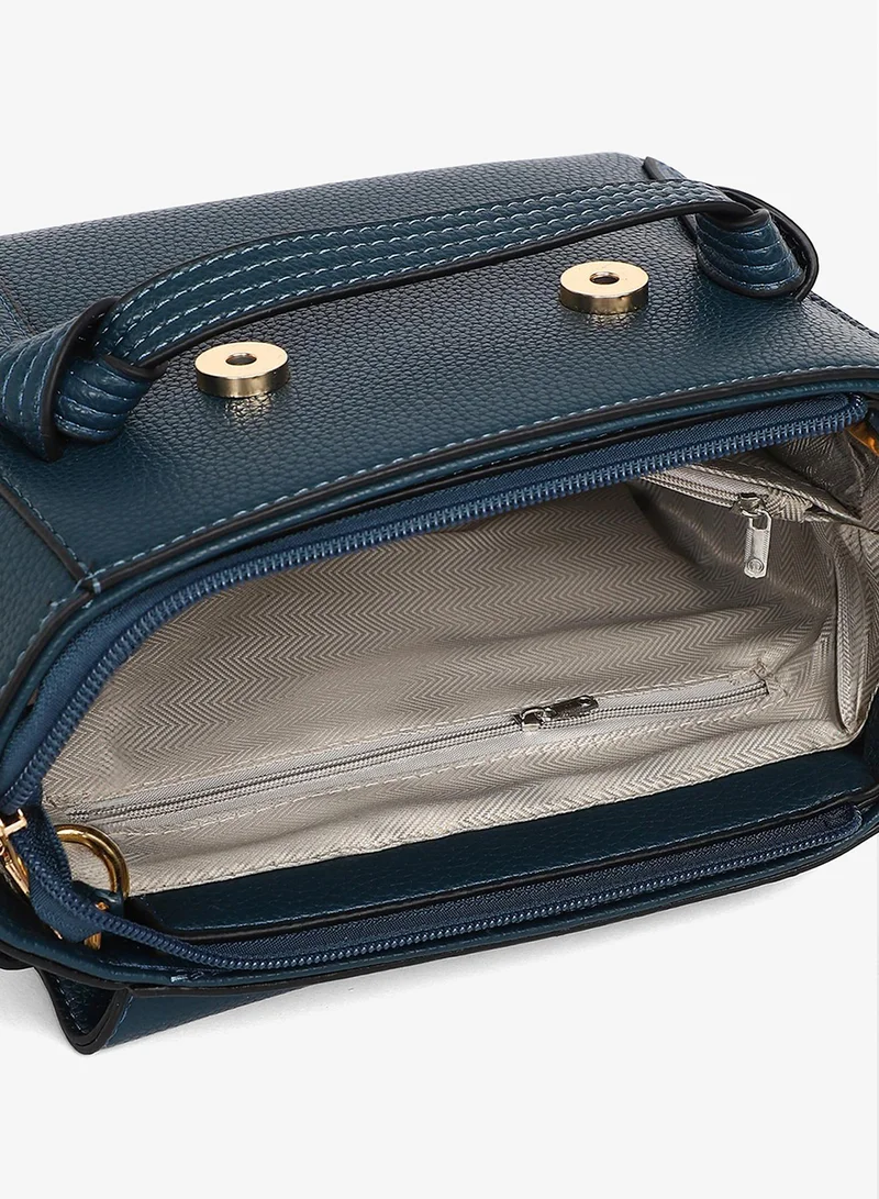 Haute Sauce Navy Blue The Cruise Hand Bag - Navy Blue for Women | Best Price UAE