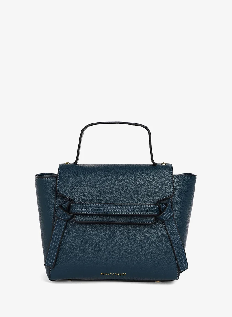 Haute Sauce Navy Blue The Cruise Hand Bag - Navy Blue for Women | Best Price UAE