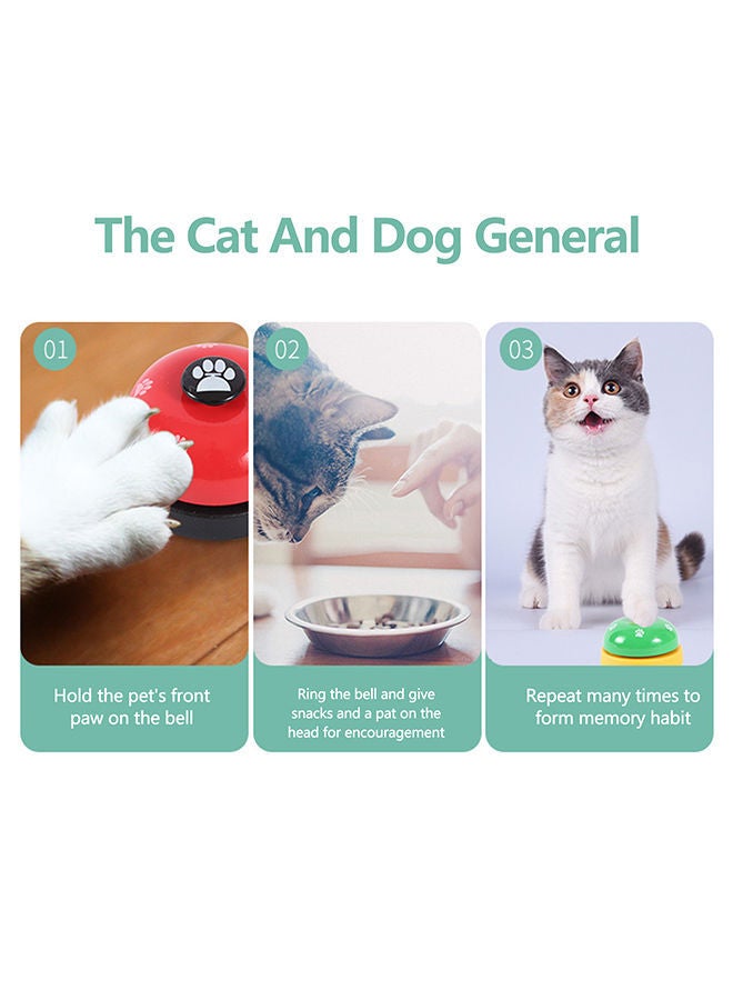 نيبمينينت جرس تدريب للحيوانات الأليفة متعدد الألوان 10x5x7سم - Image 2