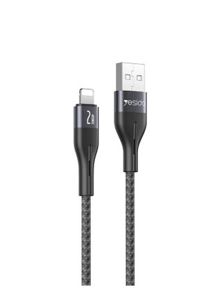 Yesido CA121L USB to 8 Pin 2A Fast Charging Data Cable - Lightning Cable for iPhone, iPad, and iPod (Durable, High-Speed Charging and Data Sync) - pzsku/Z2053EC444F7C07A351C2Z/45/_/1736676942/4ffeb6dc-211a-49bc-ac07-f85c95820d56