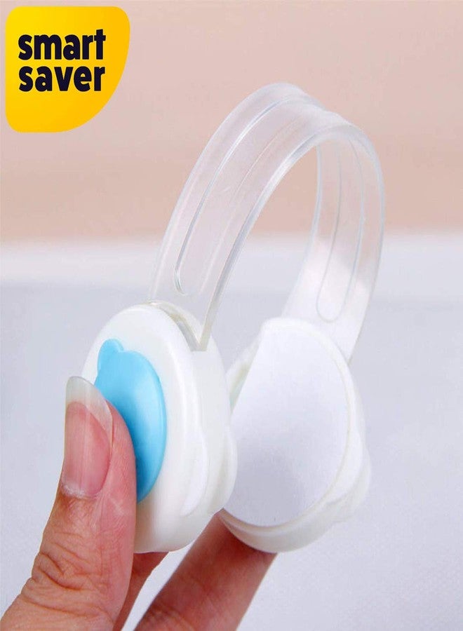 سمارت سيفر أقفال أمان للأطفال من سمارت سيفر، مقاومة للعبث، للخزائن والأدراج والأبواب والخزائن والثلاجات، عبوة من 6 قطع، لون أزرق - Image 4