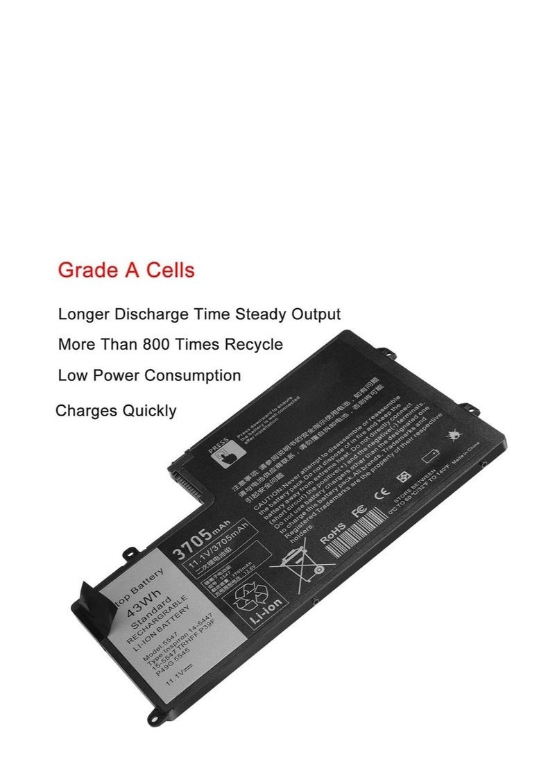 Lynacz Original Replacement 42Wh TRHFF Laptop Battery for DELL Inspiron 14 5442 14 5443 14 5445 14 5447 14 5448 14 5457 15 5542 15 5543 15 5545 15 5547 15 5548 15 5557 DELL Latitude 3450e 3550 0PD19 1V2F6 P39F P49G P51G 7P3X9 - Image 2
