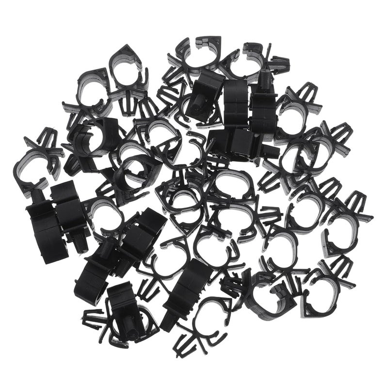 50pcs Car Cord Fixing Clips Wire Harness Clips Cord Organizer for Vehicle Wire Management - Image 1