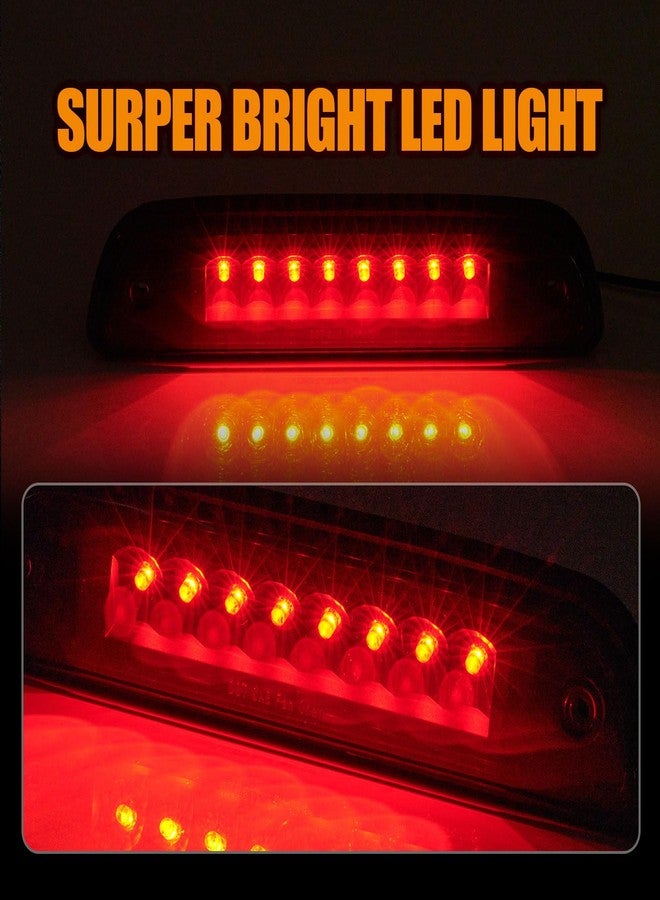Cxdar Third 3rd Brake Light LED for 1995-2015 Toyota Tacoma, High Mount Rear Brake Lights Assembly for 95-15 Tacoma, Waterproof Center Cab Lamp Stop Light - Image 2