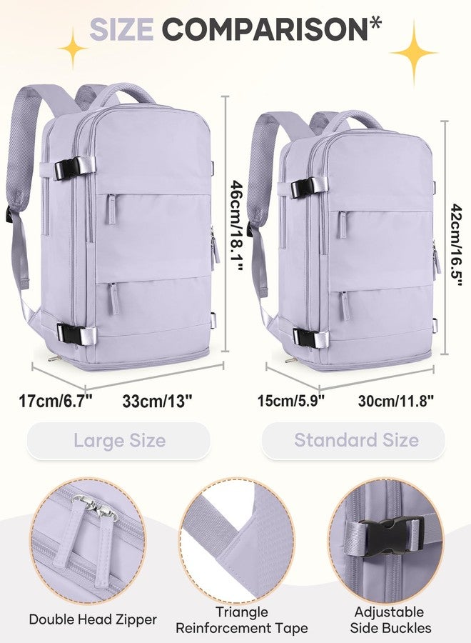 coofay Casual Backpack Traveling Backpack, Purple, Daypack Backpacks - Image 4