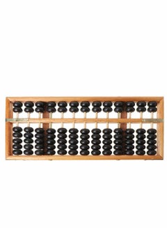 SYOSI Portable Chinese 13 Digits Column Abacus Arithmetic Soroban Calculating Counting Math Learning Tool for Children  - Image 1