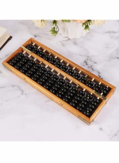 SYOSI Portable Chinese 13 Digits Column Abacus Arithmetic Soroban Calculating Counting Math Learning Tool for Children  - Image 5