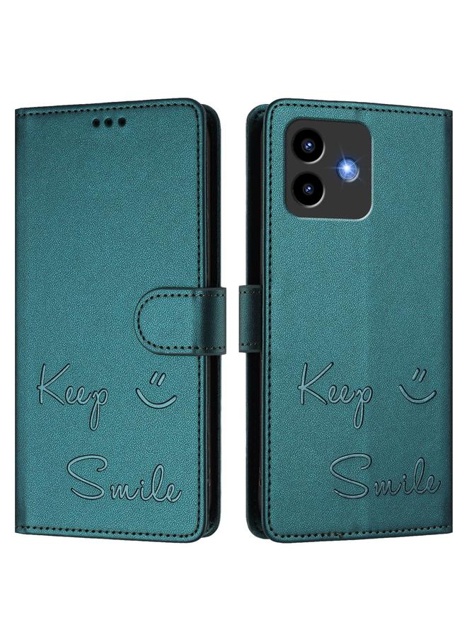 Zaboon Case For Cubot Note 40 Smile Embossing RFID Leather Phone Case - Image 3
