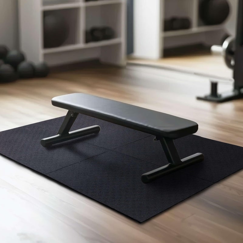 Mohawk Home Heavy Duty Rubber Stall Mat - Gym Floor- Under Dog Crate - All Purpose Utility 2'x3' - 1/2" Thick - Image 1