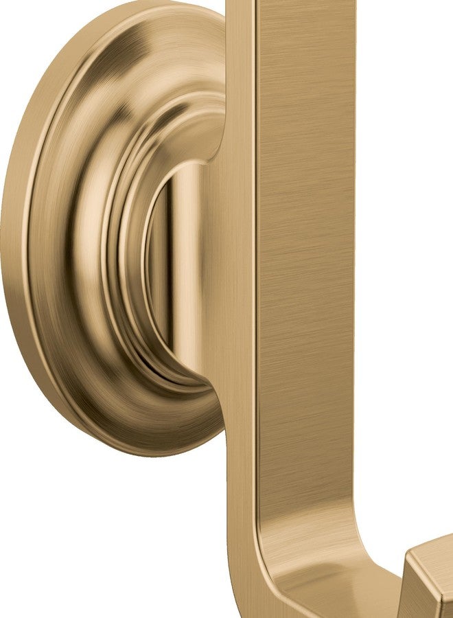 Delta Tetra (1-Pack) Towel Hooks Champagne Bronze Double Bathroom J Hooks Wall Mounted for Robes & Towels Hand Towel Hook Holder Kitchen, Bathroom Accessories 78935-CZ - Image 3