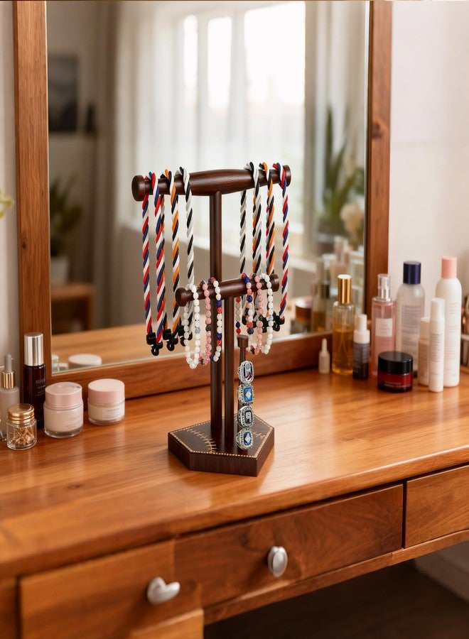 UdoUto Wooden Baseball & Softball Drip Necklace Holder, Championship Ring Display Stand, Baseball Ring Holder Organizer for Players & Fans, Baseball Lifestyle Gift for Boys, Girls & Coaches - Image 5