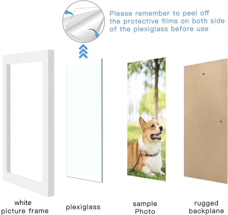 Rexllon Picture Frames Picture Collage Wall Decor - Image 3