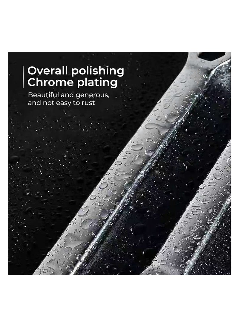 SYOSI Universal Wrench Double-Head Self-Tightening Wrench, Premium 8-22mm Self-Tightening Universal Wrench Adjustable Double Head Wrench, Multifunctional Universal Wrench for Repair - Image 2