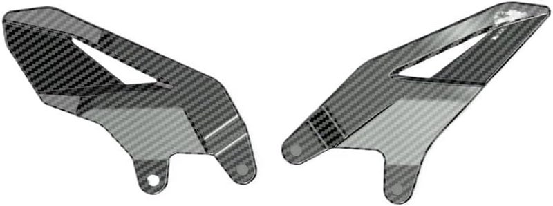 حامي الكعب لمساند الأقدام للدراجات النارية لـ Yamaha R7 2022-2024 بنسيج مصفوفة ألياف الكربون - Image 1