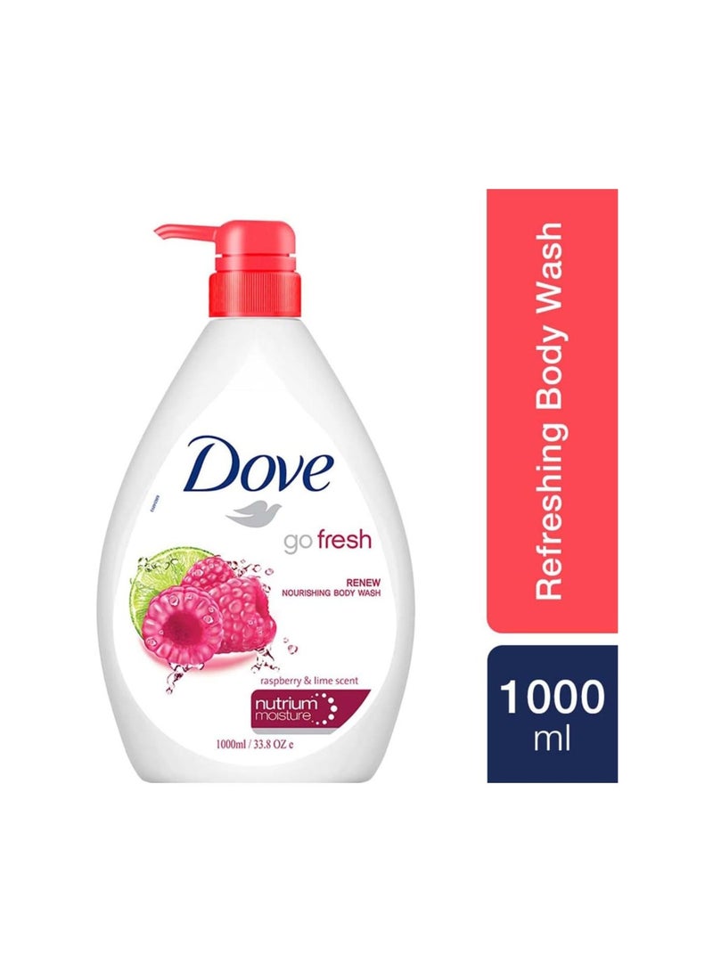 دوف غسول الجسم دوف جو فريش بروائح التوت والليمون  1000 ملل - Image 5