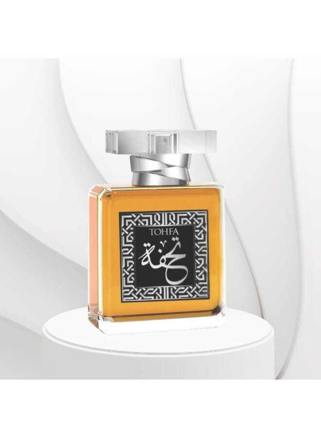 AFAQ Tohfa Unisex Perfume - 100ml - Elegant and Woody Eau de Parfum for Men and Women - Image 3