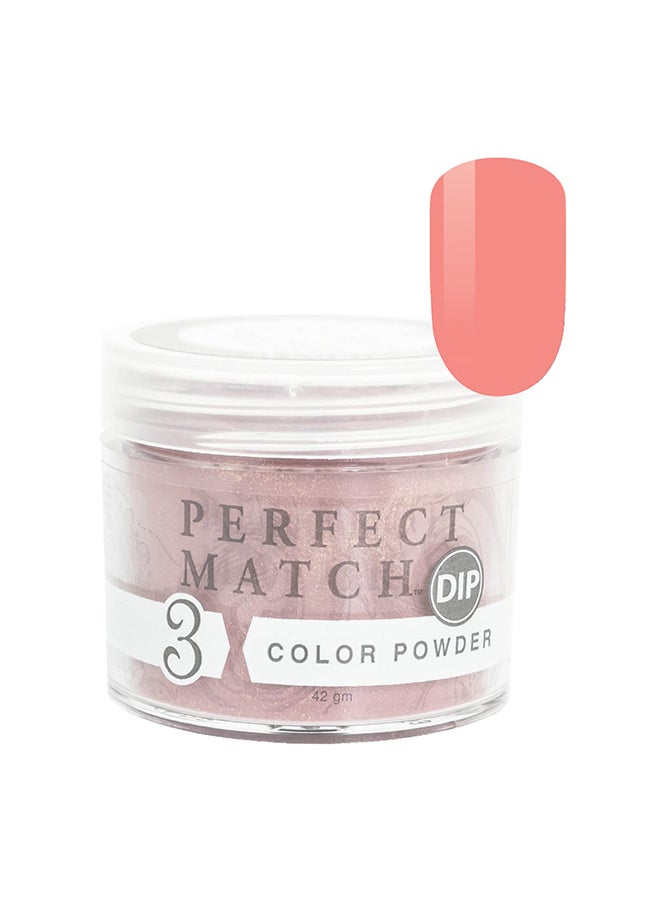 Nail Dipping Powder Blushing Bloom 42g, Dip Acrylic Powder Nail Art Manicure System by Perfect Match PMDP161