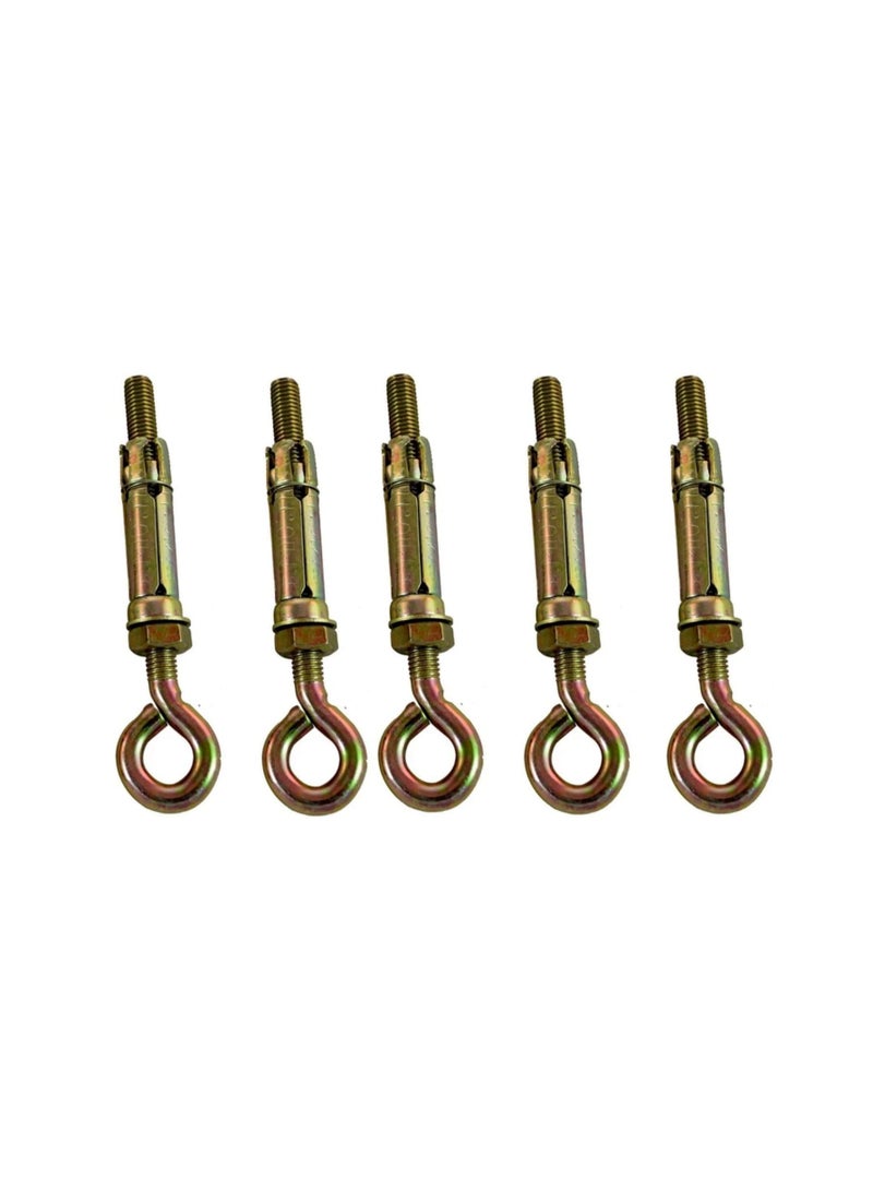 ROBUSTLINE Robustline High Strength Metal Sleeve Shield Closed Hook - Eye Hook (6MM)