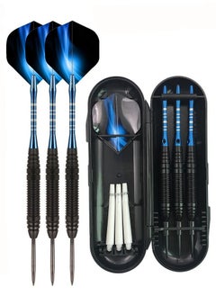 Generic 3Pcs/Set Professional Aluminium Alloy Plastic Darts Shaft Tip Flights 23g with Box 14.5*4.8*2cm  - Image 1